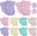 Twistover 10 Pairs Preemie Cotton Turn Cuff Socks by Twistover