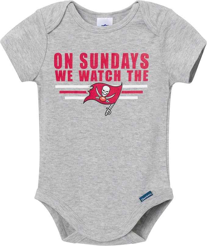 Gerber NFL Baby Boys 3-Pack Onesie Bodysuit - Image 4
