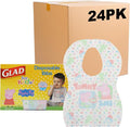 Glad for Kids Peppa Pig Paper Bibs by GladTrashFoodStorage