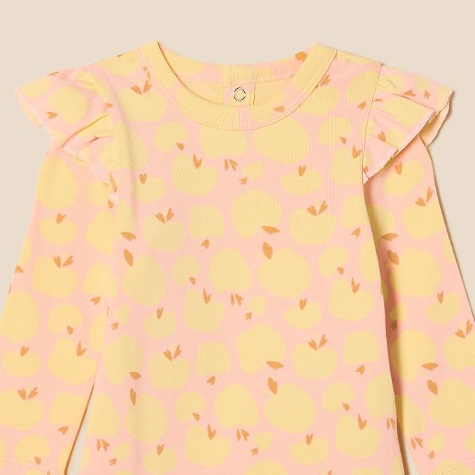 Amazon Essentials Baby Girls' Long-Sleeved Ruffle Bodysuits - Image 3