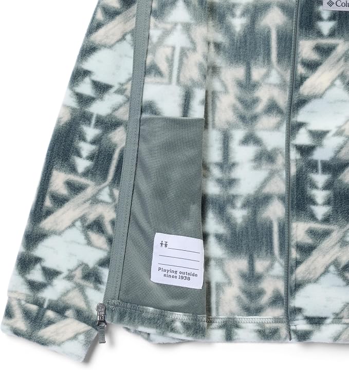 Columbia Youth Girls Benton Springs II Printed Fleece Jacket - Image 3
