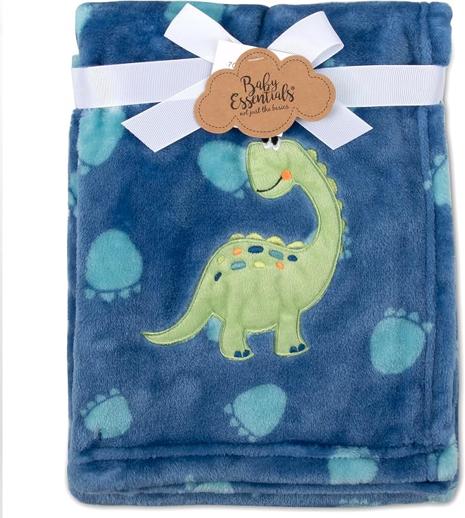Plush Fleece Throw and Receiving Baby Blankets - Image 4
