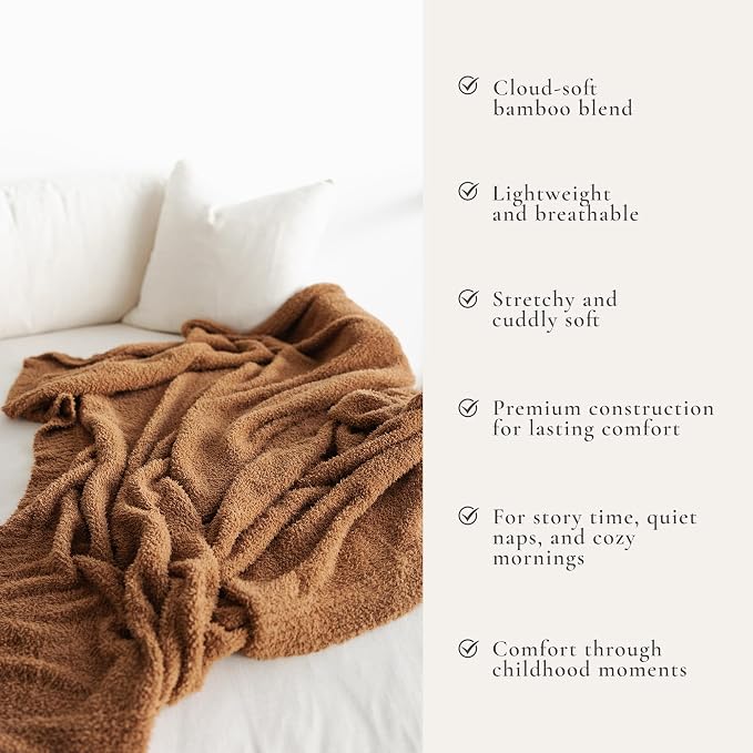 Saranoni Bamboni Throw Blanket Luxury Soft Teen & Kids - Image 3