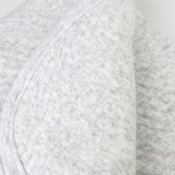 HonestBaby Matelasse Reversible Receiving Blanket 100% Organic Cotton - Image 2