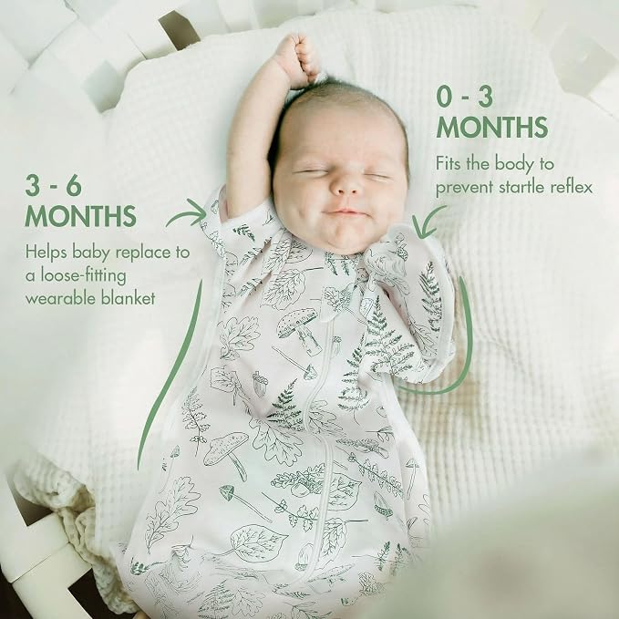 ANYEDDE 2-Pack Newborn Swaddle Sleep Bag - Image 3