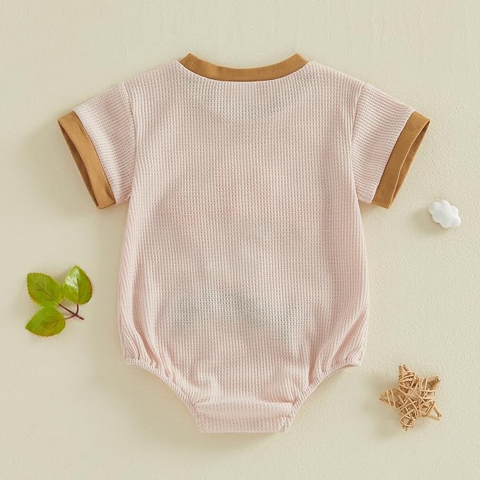 Newborn Baby Boy Girl Summer Clothes Funny Print Sweatshirt Romper Oversized - Image 8