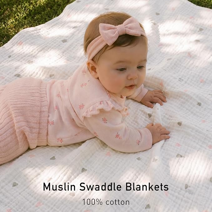 GLLQUEN BABY Muslin Swaddle Blankets - Image 3