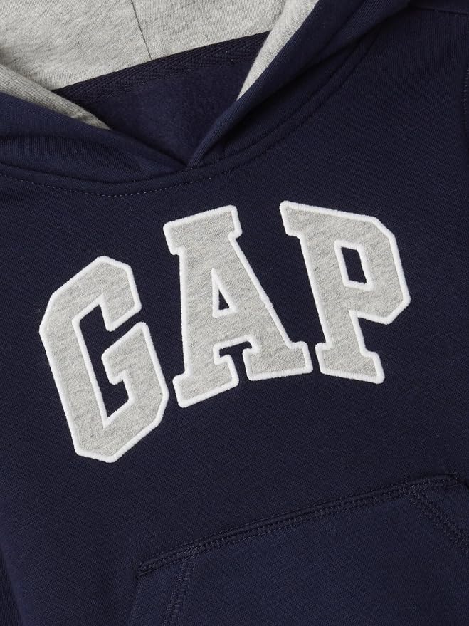 GAP Baby Boy Playtime Favorites Logo Pullover Hoodie Hooded Sweatshirt - Image 3