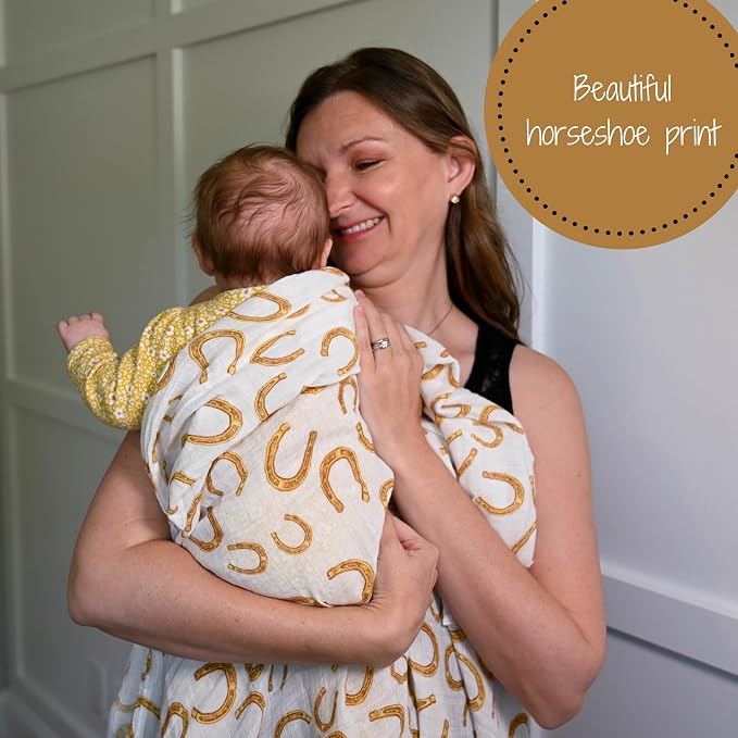LollyBanks Baby Swaddle Blankets, 100% Organic Cotton Muslin Baby Blanket | 2 - Image 9