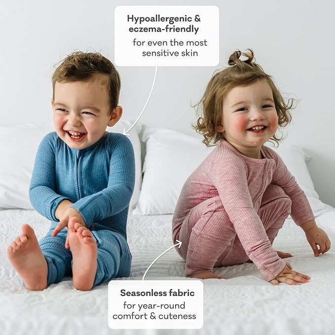 Little Sleepies Pajamas for Baby Boys & Girls, Viscose from Bamboo Baby Pajamas - Image 7