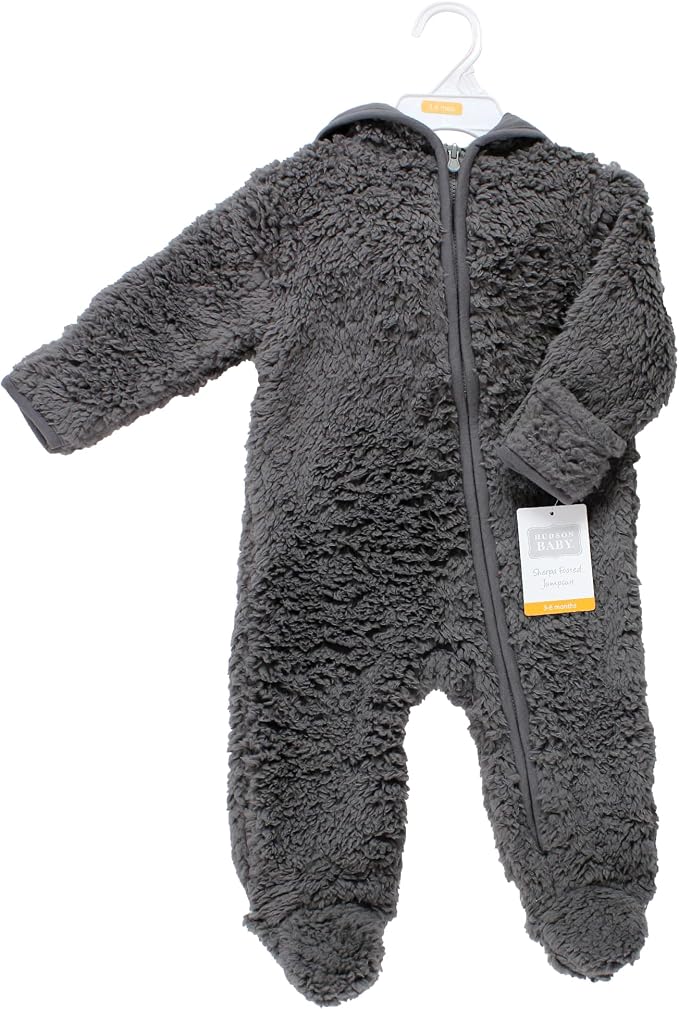 Hudson Baby Unisex Baby Fleece Sleep and Play - Image 2