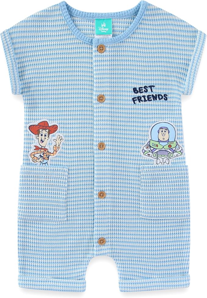 Disney Toy Story Cars Pooh Mickey Baby Boys Romper by Disney