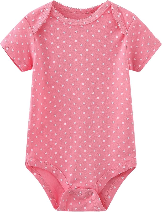 Baby Bodysuit and Pant Set 10-pcs Cotton Soft Newborn Boy Girl Clothes Outfits