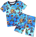 babee Reshinee Bamboo Viscose Toddler Boys Pajamas Set, Short Sleeve Kids by babeeReshinee