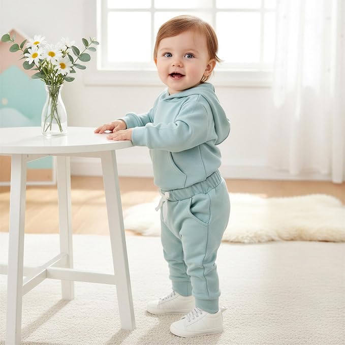 Aalizzwell Infant Baby Winter Hoodie Outfit - Image 3