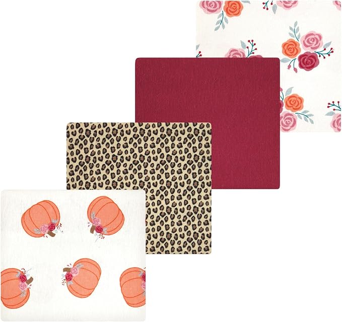 Luvable Friends Little Treasure Flannel Receiving Blankets 4pk by Luvable+Friends