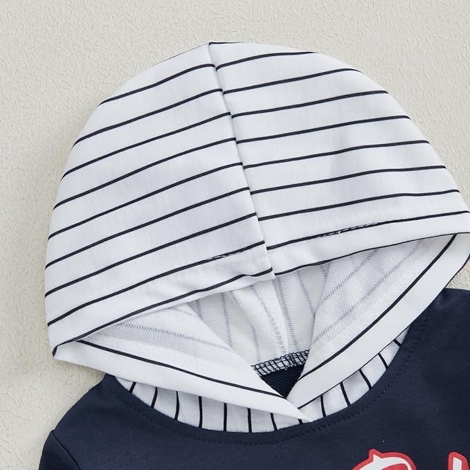 Baby Boy Clothes Infant Hoodie Set Long Sleeve Sweatshirts - Image 5