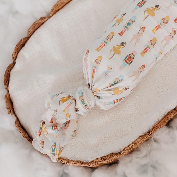 Copper Pearl Swaddle Blankets for Newborns | Soft Stretchy Receiving Blankets - Image 5