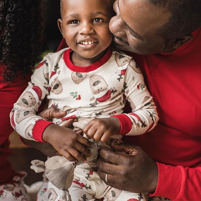 Burt's Bees Baby Matching Family Jammies, Organic Cotton, Holiday Pajamas - Image 4