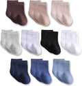 Baby Crew Socks, Cotton Rich Newborn Fit 0–3/3–6/6–12 Months by Unknown