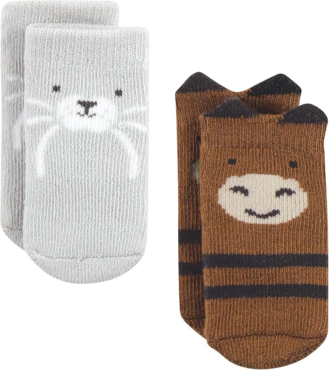 Hudson Baby Baby 8-pack Cotton Rich Newborn and Terry Socks - Image 6