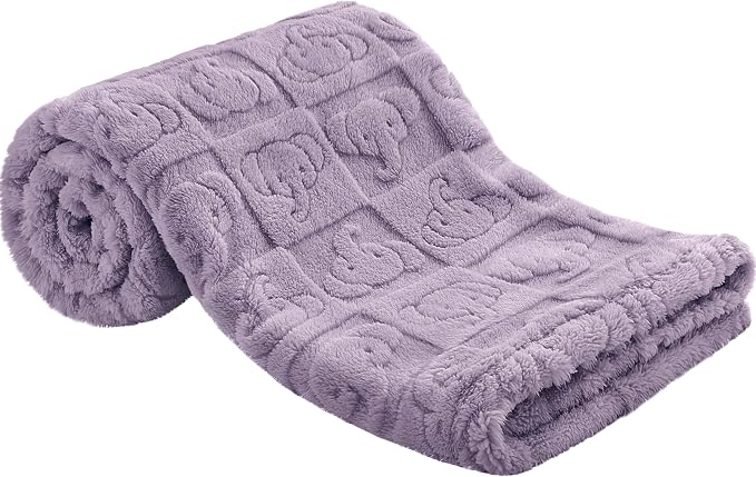 Pro Goleem Elephant Baby Blanket, Baby Fleece Blanket by ProGoleem