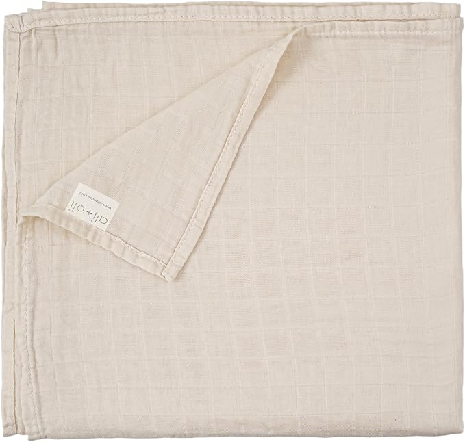 Ali+Oli Muslin Swaddle Blanket for Baby Large 47" x 47" Soft Rayon Made from - Image 2