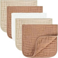 MIGIOL Baby Burp Cloths 100% Cotton Newborn Muslin Burp Cloths 10x20 inches by Unknown