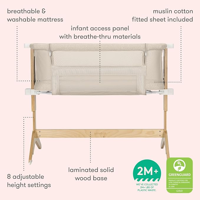 Newton Baby Bassinet & Bedside Sleeper - Image 2