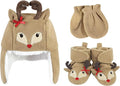 Hudson Baby Baby Hudson Baby Unisex Baby Trapper Hat, Mitten and Bootie Set by HudsonBaby