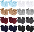 AQOKKA Newborn Baby Mittens No Scratch Cotton Elastic Wrist Gloves Infant by AQOKKA