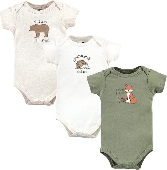Hudson Baby Unisex Baby Cotton Bodysuits by HudsonBaby