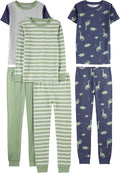 Simple Joys by Carter's Girls 6-piece Snug Fit Cotton Pajama Set by SimpleJoysbyCarters