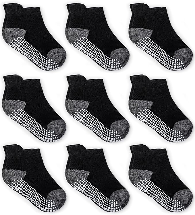 Zaples Baby Non Slip Grip Ankle Socks by ZAPLES