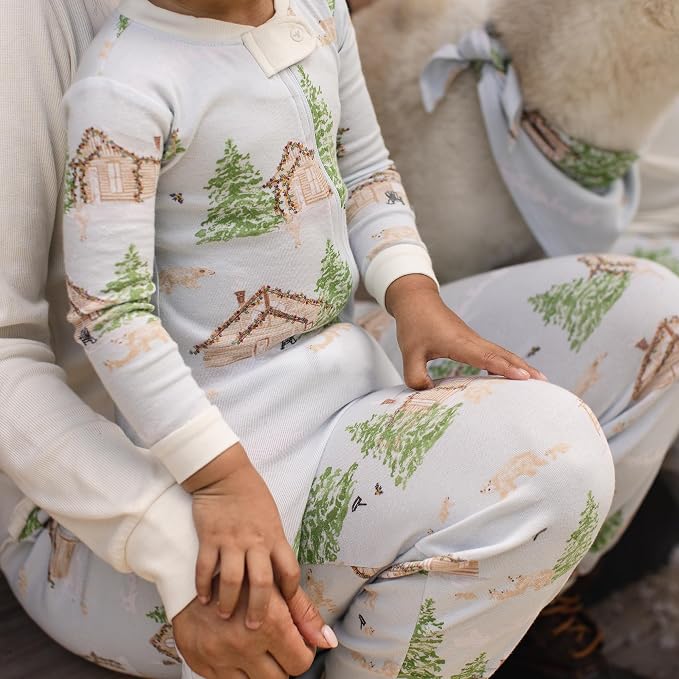 Burt's Bees Baby Matching Family Jammies, Organic Cotton, Holiday Pajamas - Image 4