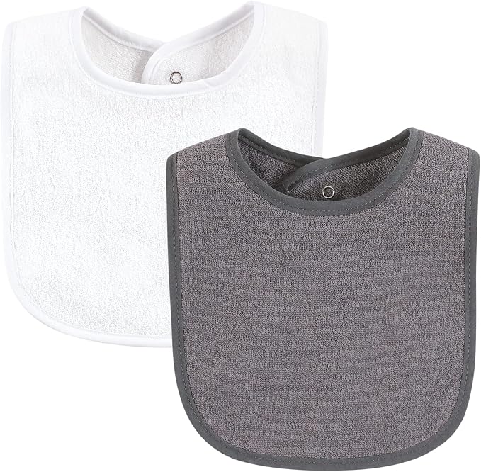 Hudson Baby Unisex Baby Drooler Bib - Image 4