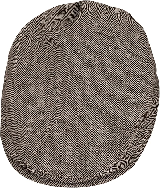 A&J DESIGN Baby Boys Newsboy Cap Toddler Kids Tweed Vintage Flat Hat - Image 3