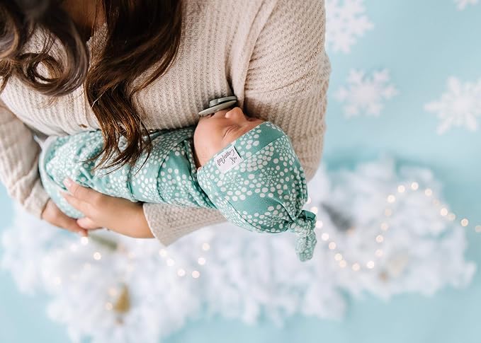Copper Pearl Swaddle Blankets for Newborns | Soft Stretchy Receiving Blankets - Image 9