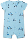 monica + andy Slub Shorty Romper, 100% Organic Baby Clothes by monicaandy