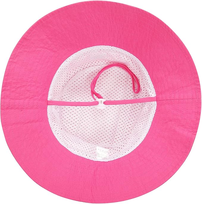 Baby Sun Hat Smile Face UPF 50+ Toddler Bucket Hat - Image 2