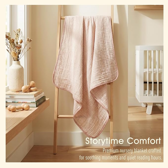 Ultra Soft Muslin Baby Blanket - Image 4