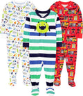 Simple Joys by Carter's Baby Boys 3 pack Snug Fit Footed Cotton Pajamas by SimpleJoysbyCarters