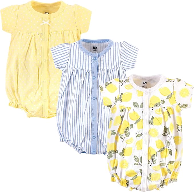 Hudson Baby Unisex Cotton Rompers - Image 2