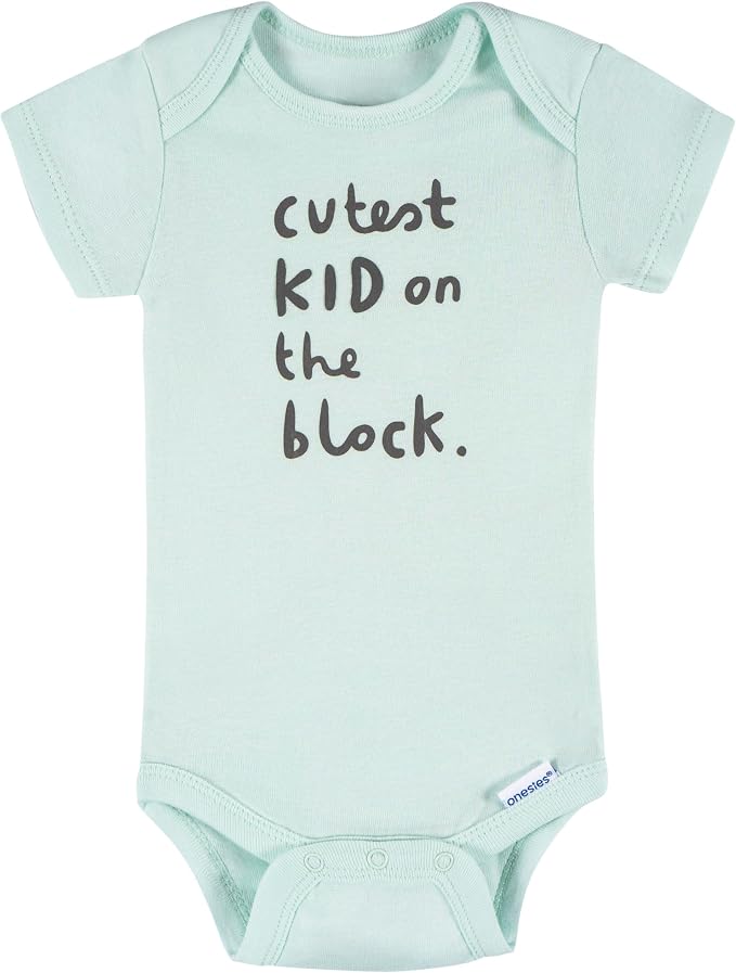 Onesies Brand Baby 8-pack Short Sleeve Mix & Match Bodysuits - Image 5