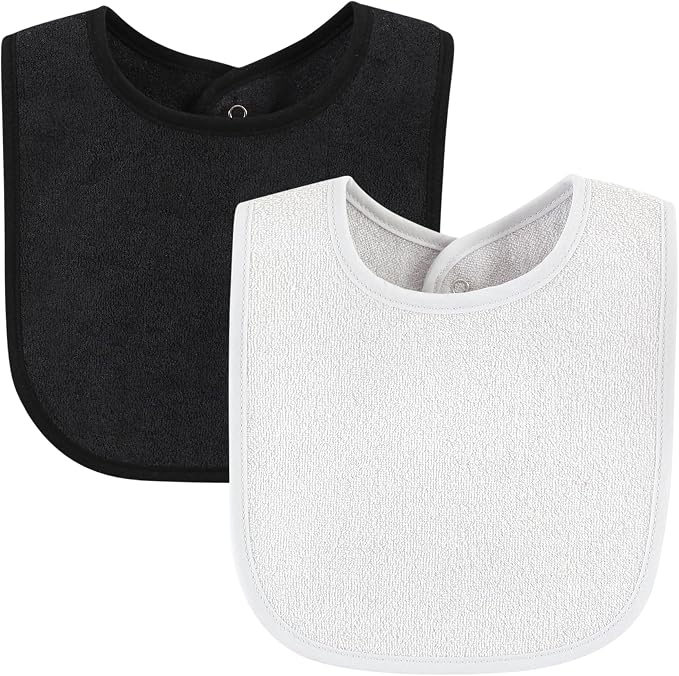 Hudson Baby Unisex Baby Drooler Bib - Image 5
