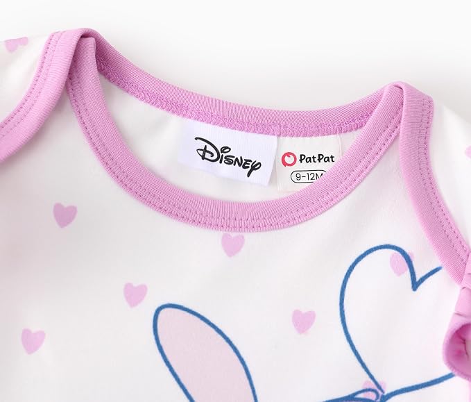 Disney Stitch Princess Minnie Winnie Marvel Baby Girls Ruffle Long Sleeve - Image 3