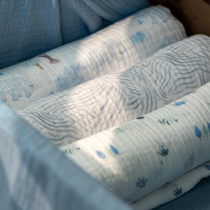 GLLQUEN BABY Muslin Swaddle Blankets - Image 9