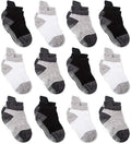 Zaples Baby Non Slip Grip Ankle Socks with Non Skid Soles for Infants Toddlers Kids Boys Girls