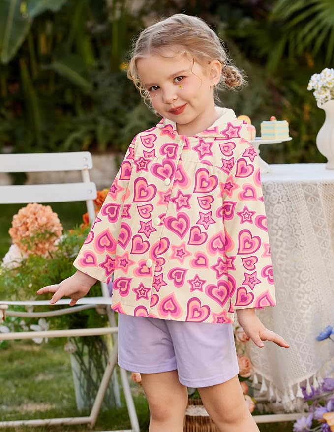 Arshiner Toddler Girls Waterproof Hooded Coat Jacket Outwear Raincoat - Image 2