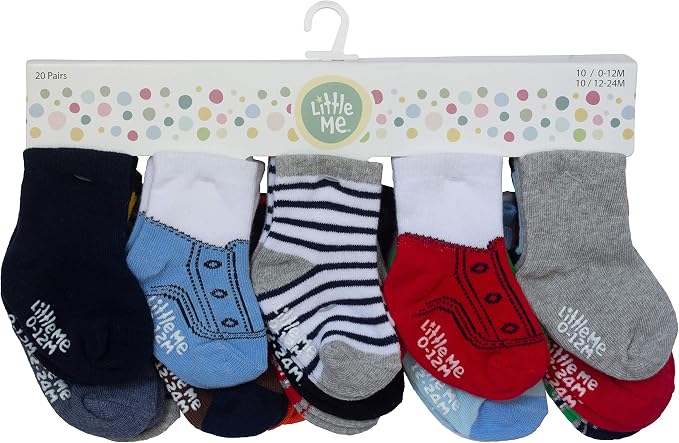 Little Me Baby Boys' Assorted, 0-12/12-24 Month - Image 4
